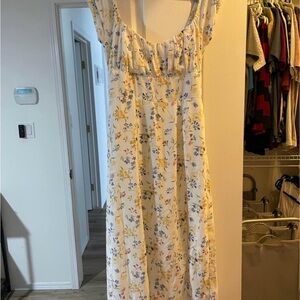 Floral Midi Dress - Abercrombie & Fitch